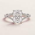 The Avelisse Radiant Natural Diamond Ring